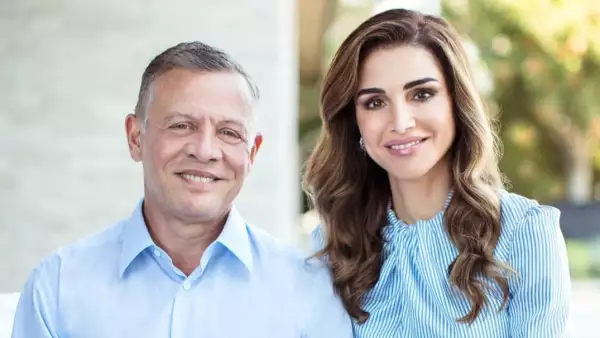 Abdullah II y Rania de Jordania