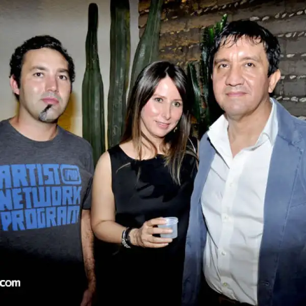 Damián Valles, Laura Pacheco y Miguel González Virgen