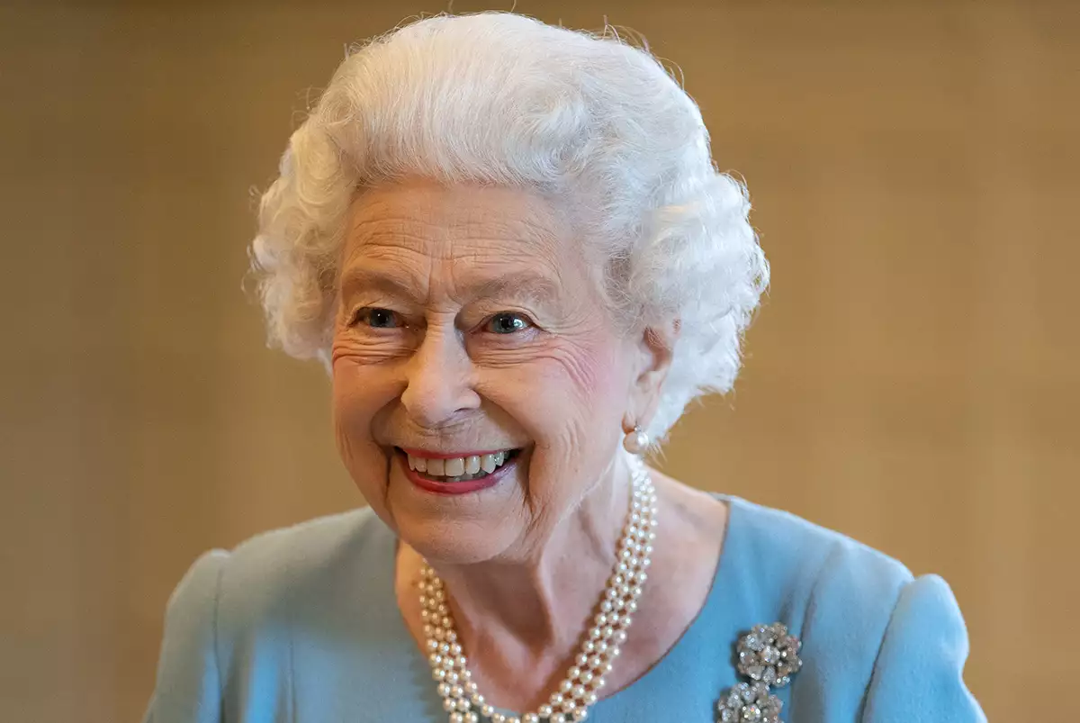 The Queen Hosts A Reception At Sandringham House On The Eve Of Accession Day