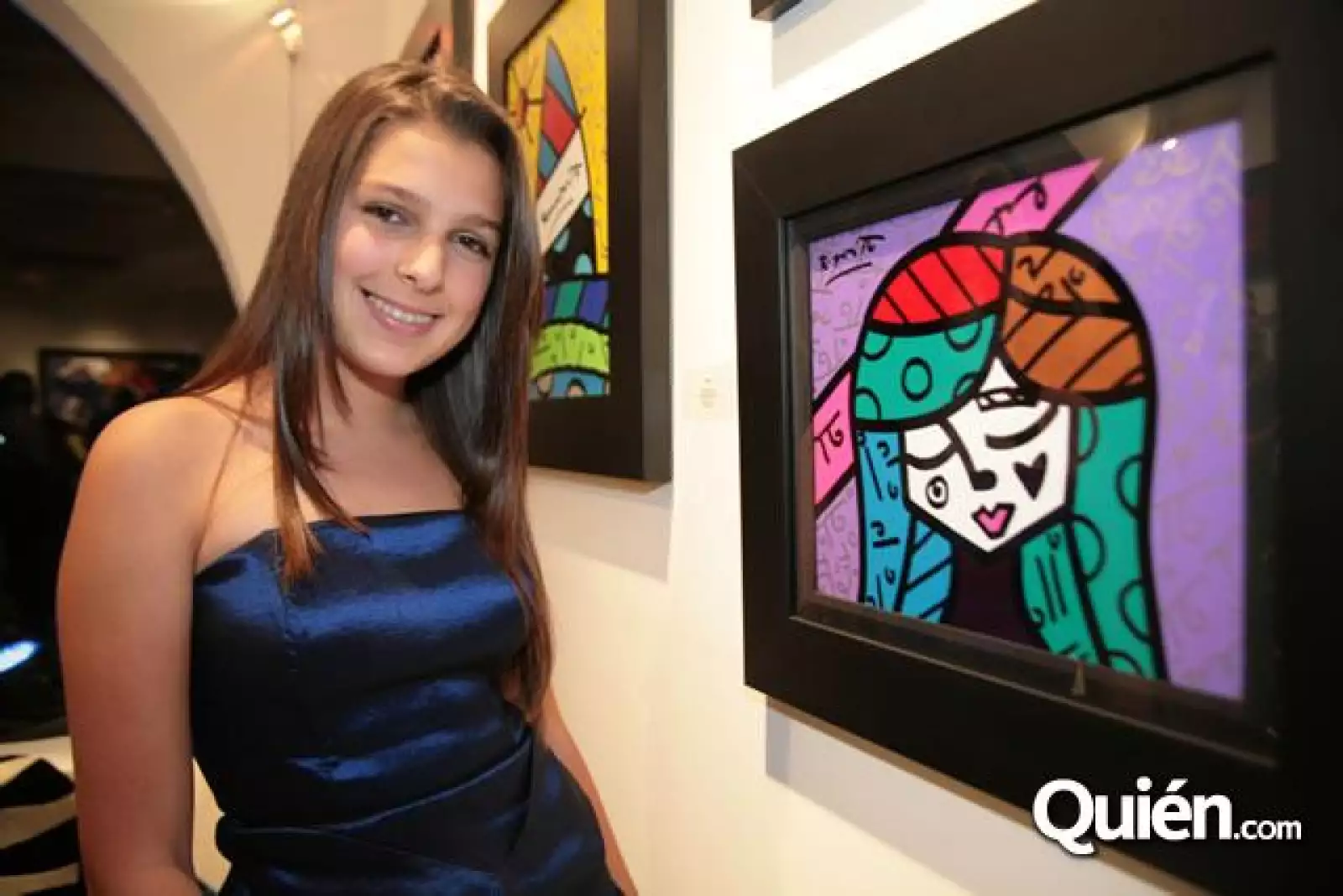 Inaguración exposicion Romero Britto