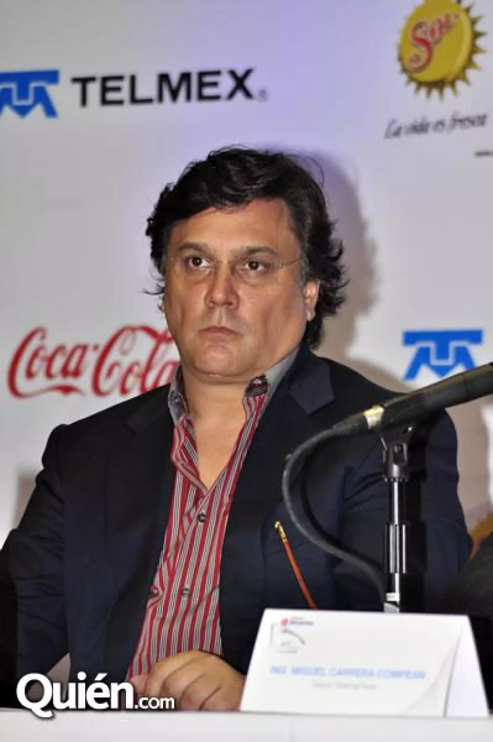 Benny en la presentación del Auditorio Banamex