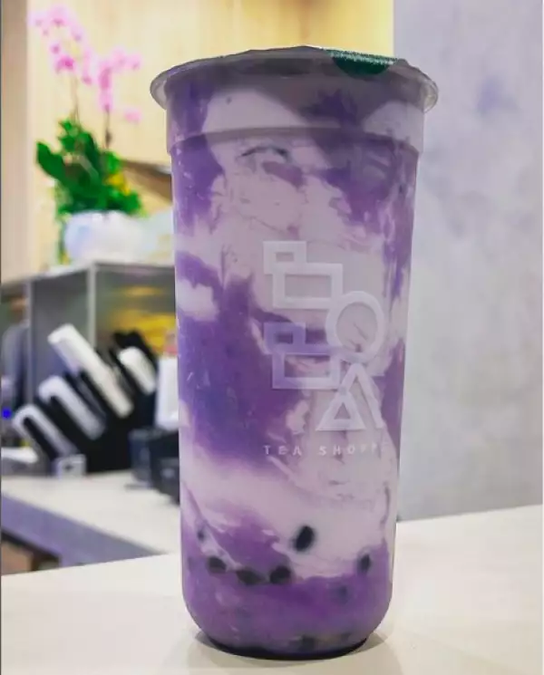 Té de Taro con leche