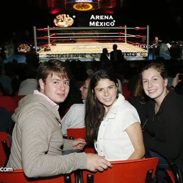 Federico Baños,Andrea Malo y Fernanda Baños