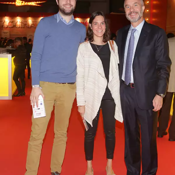 Javier, Isabel y Javier de la Calle