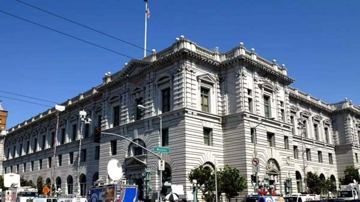 La fachada de la Corte de Apelaciones del Noveno Circuito de Estados Unidos en San Francisco, California