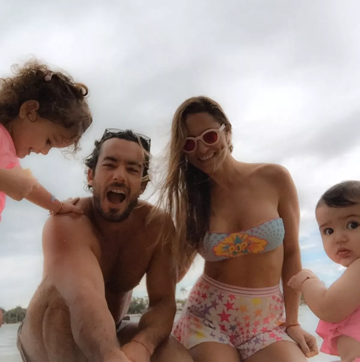 La pareja tiene dos hijas fruto de su relación de más de tres años.