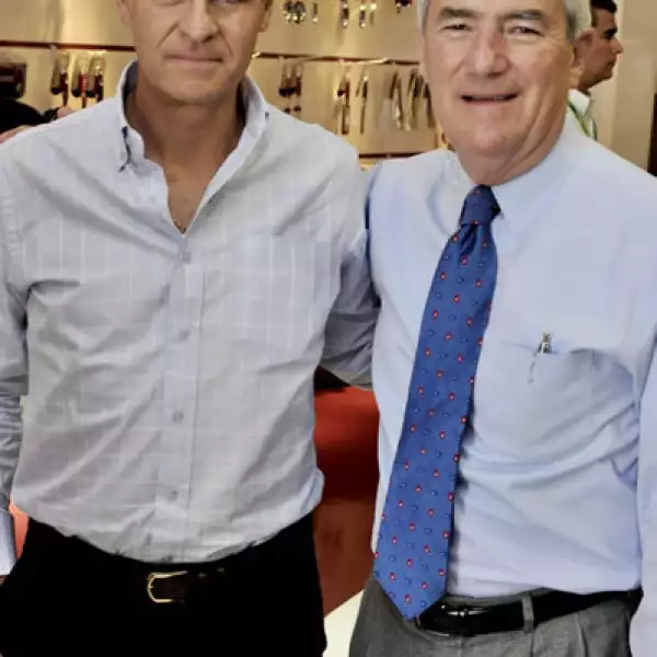 Raúl Reyes y Hernán Garza