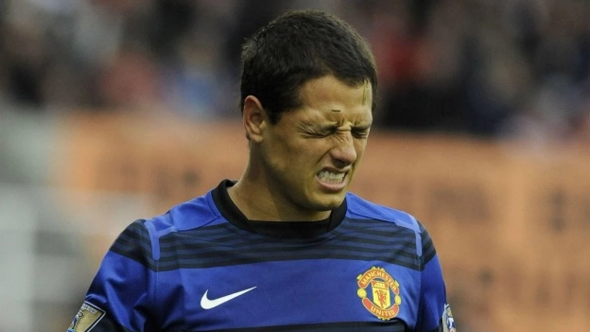 javier hernandez chicharito sale lesionado de partido