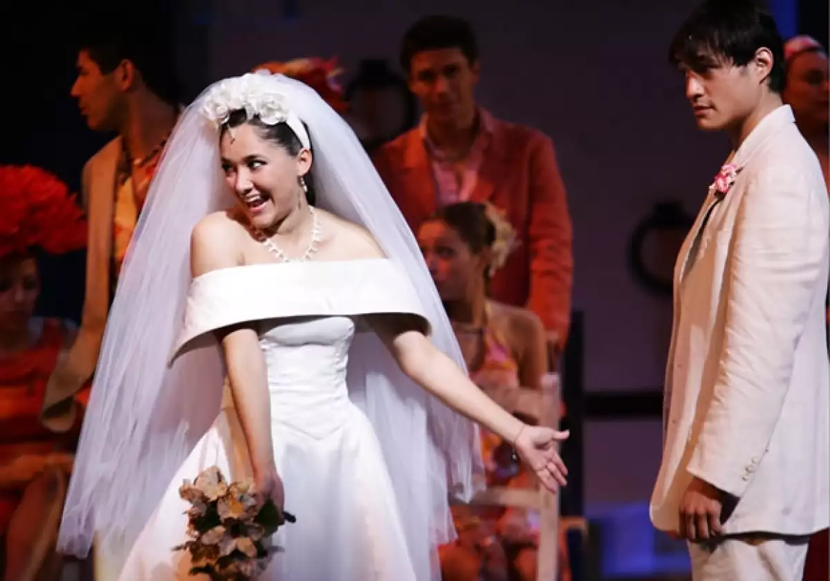 Sherlyn en el musical Mamma Mia, en 2010.