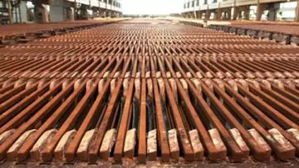 Cobre producci�n