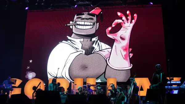 Gorillaz adelanta su nuevo álbum en un concierto en Tokyo