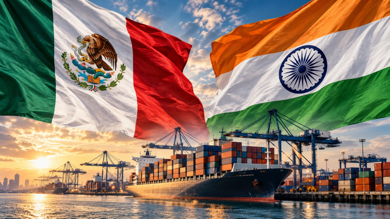 México busca abrir mercado en India con un acuerdo de comercio preferencial