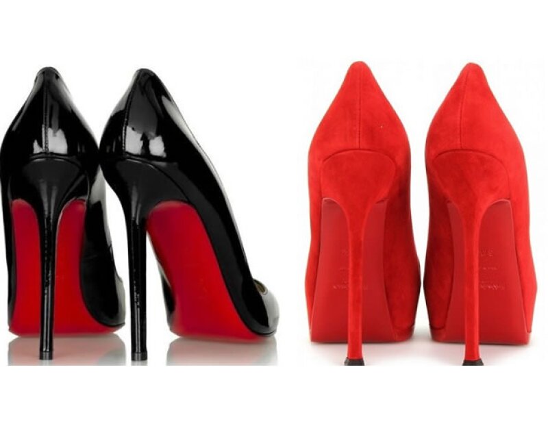 Christian Louboutin demandó a YSL por utilizar el color de suela insignia de la marca.