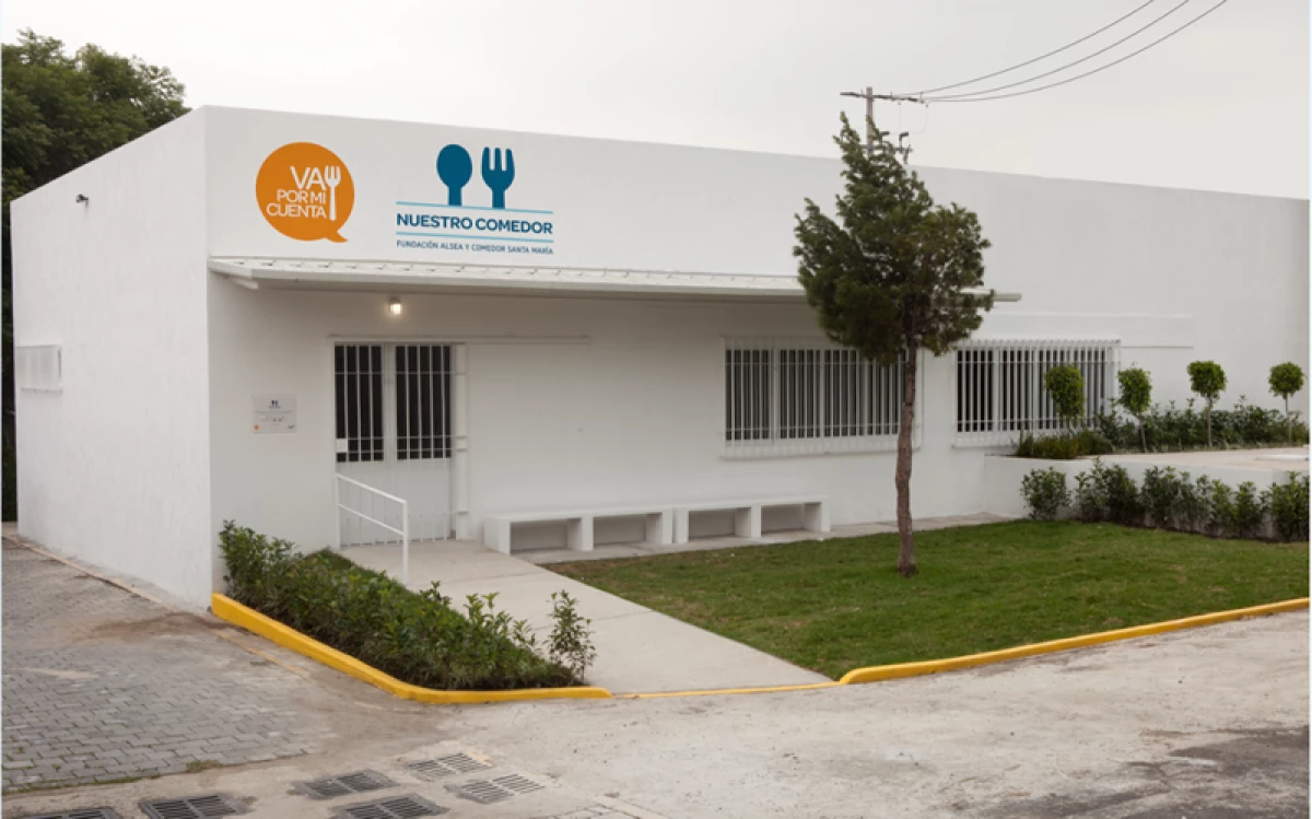 El nuevo comedor.