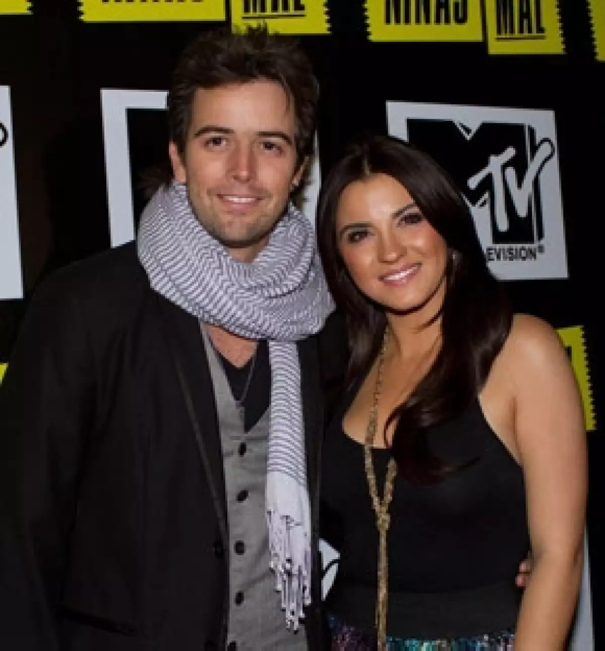 La pareja lució radiante y feliz en el evento de MTV, donde ella declaró su admiración por su nuevo novio.
