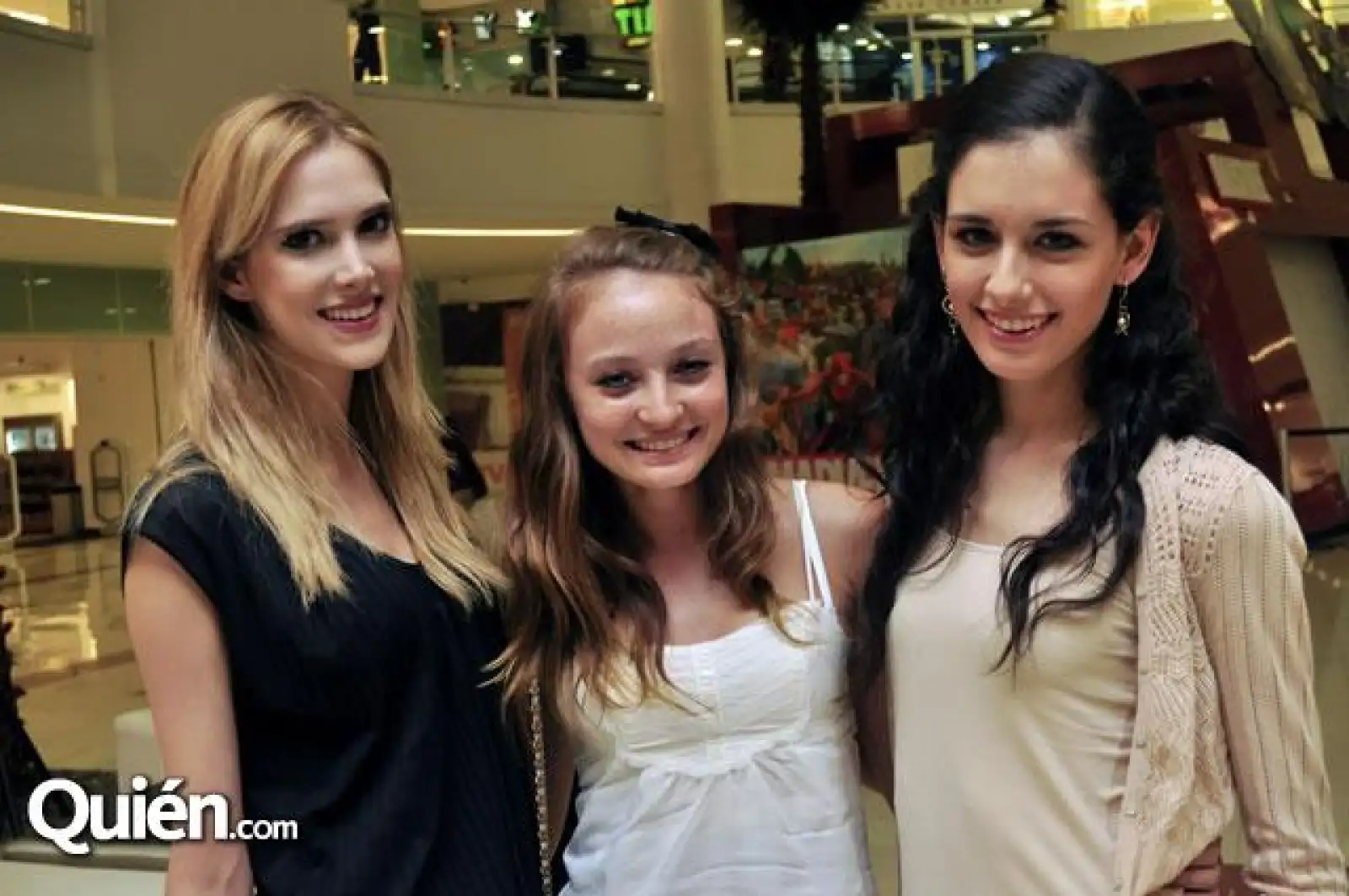 Marisa González,Andie Garza Batiz y Ana Isabel de la Torre