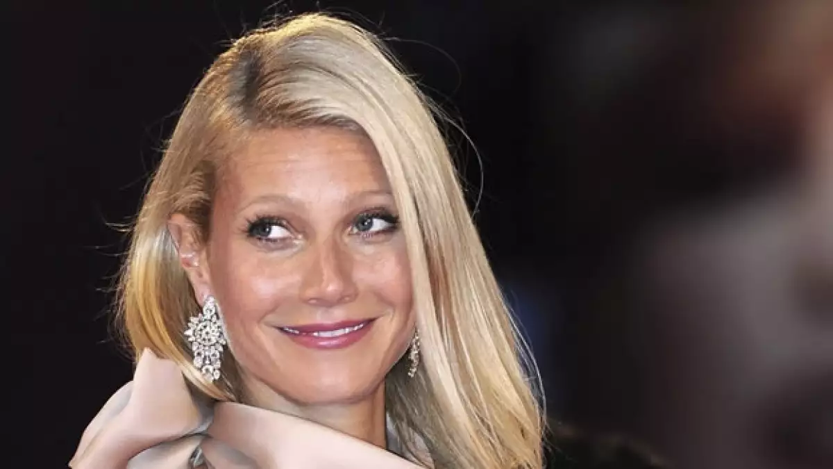 La actriz Gwyneth Paltrow desfila en el festival de cine