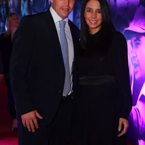 Horacio de la Vega y Jennifer Madrid