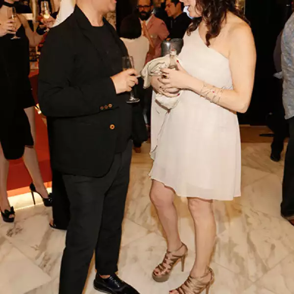 Marco Corral y Tanya Moss