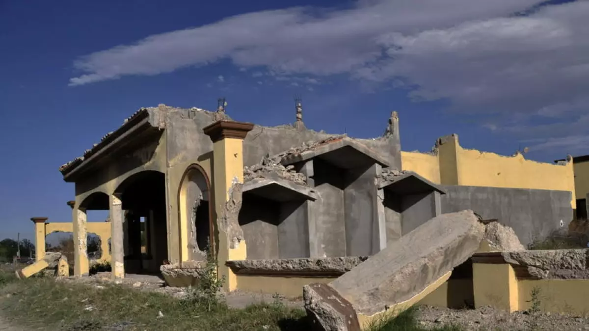Casas destruidas