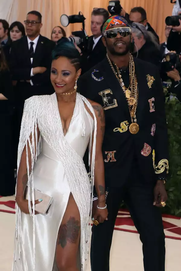 2 Chainz con Kesha Ward.
