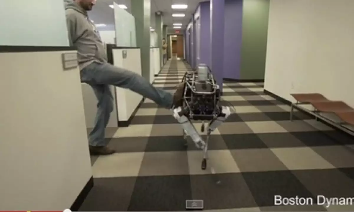Spot es un robot con capacidad de movimiento amplio (Foto: Cortesía Boston Dynamics)