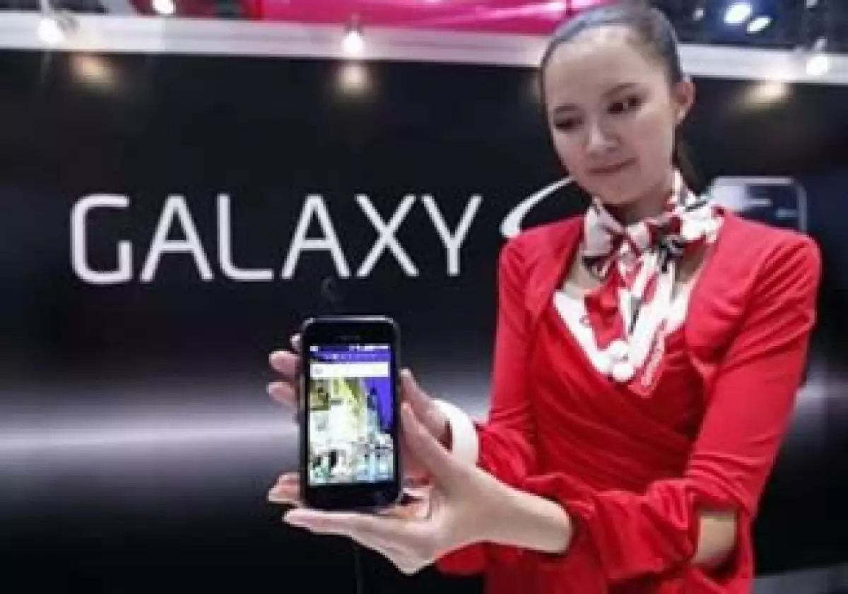 Galaxy S cuneta con el sistema operativo Android de Google. (Foto: Reuters)