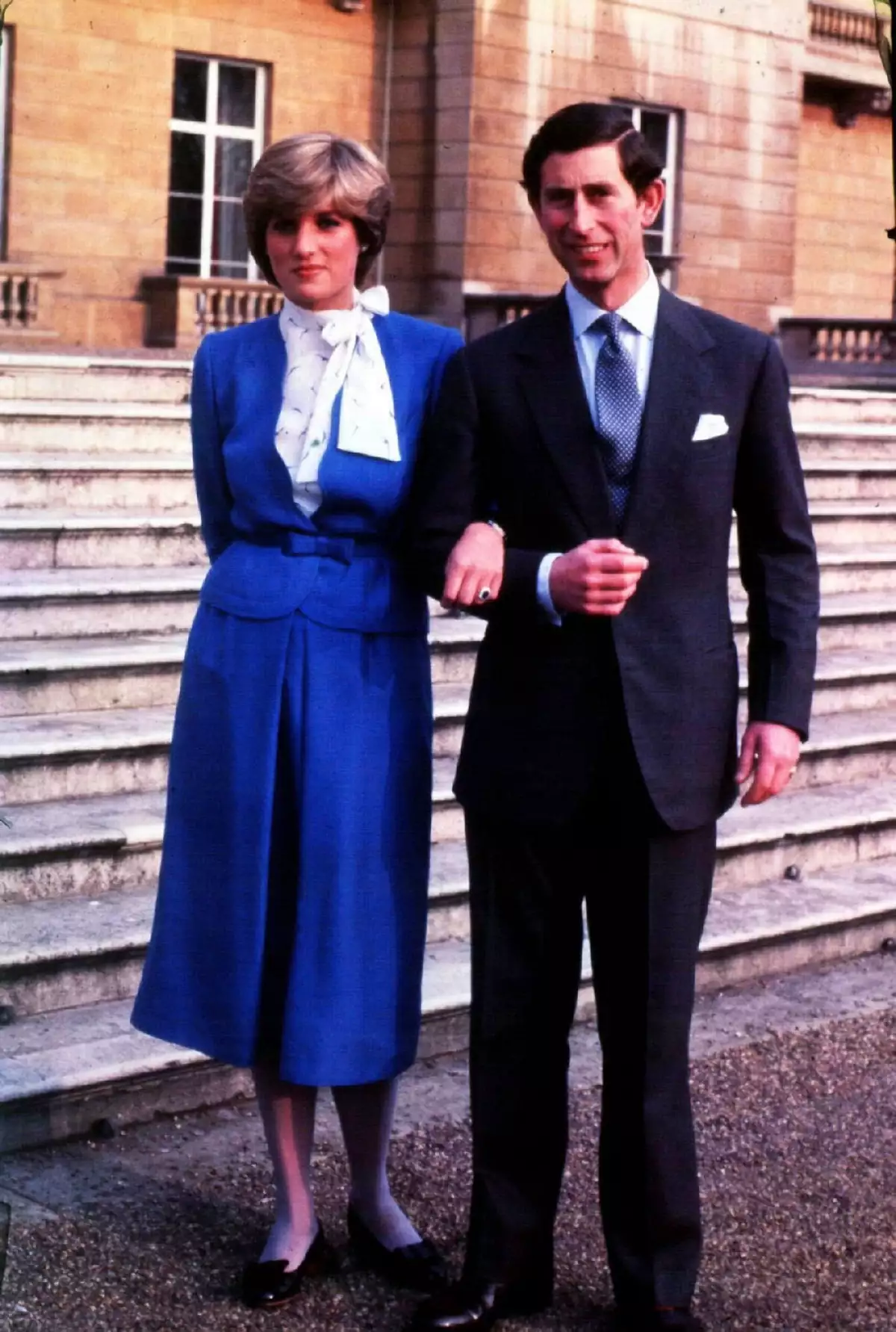 Lady Diana y el príncipe Carlos