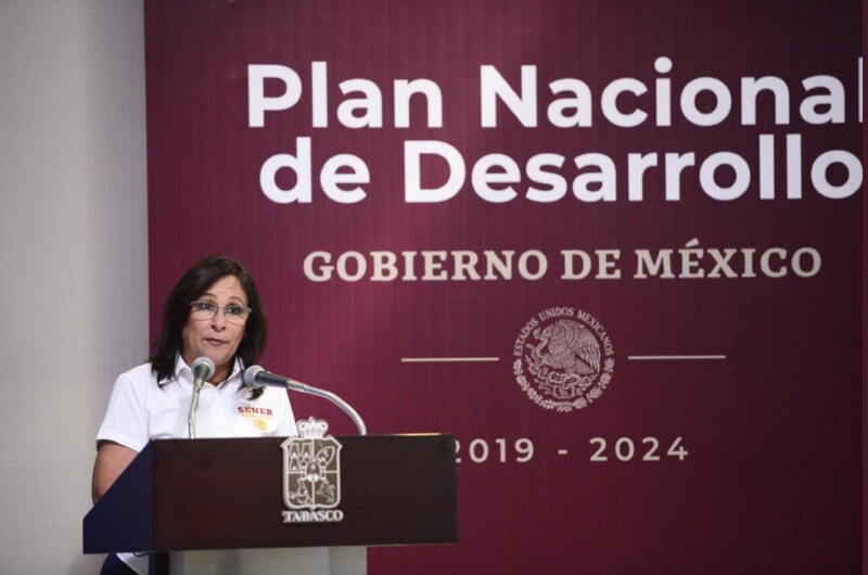 Rocío Nahle refinería Dos Bocas