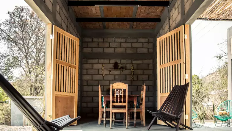 Casa Melani, finalista de la categeoría Vivienda económica y social de Obra del Año 2020