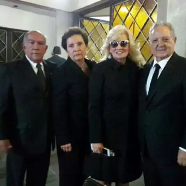 María de los Ángeles Aldir y Olegario Vázquez Raña