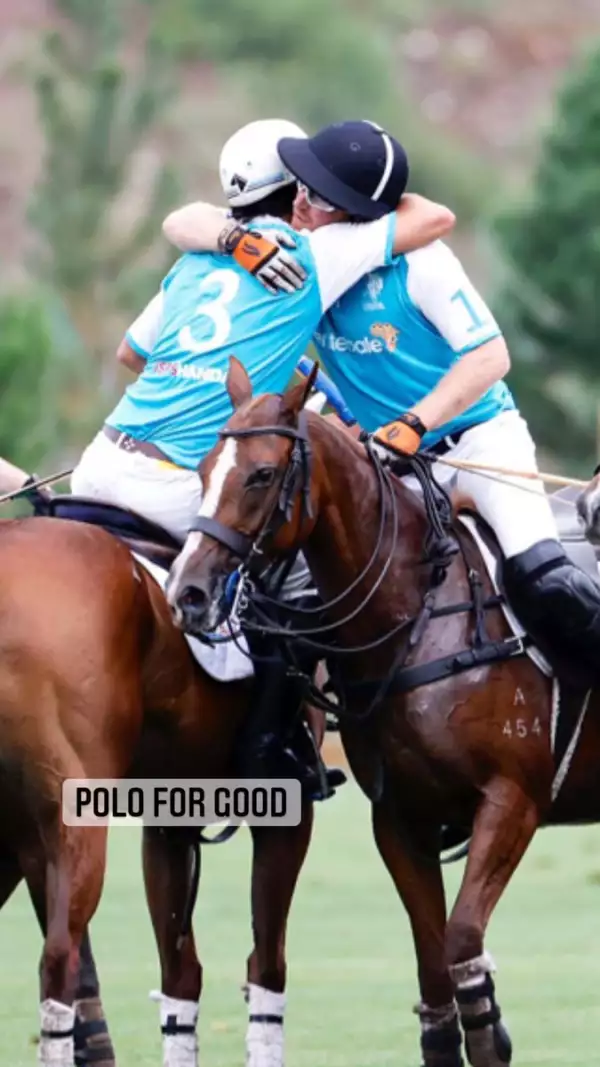 Nacho Figueras y el príncipe Harry