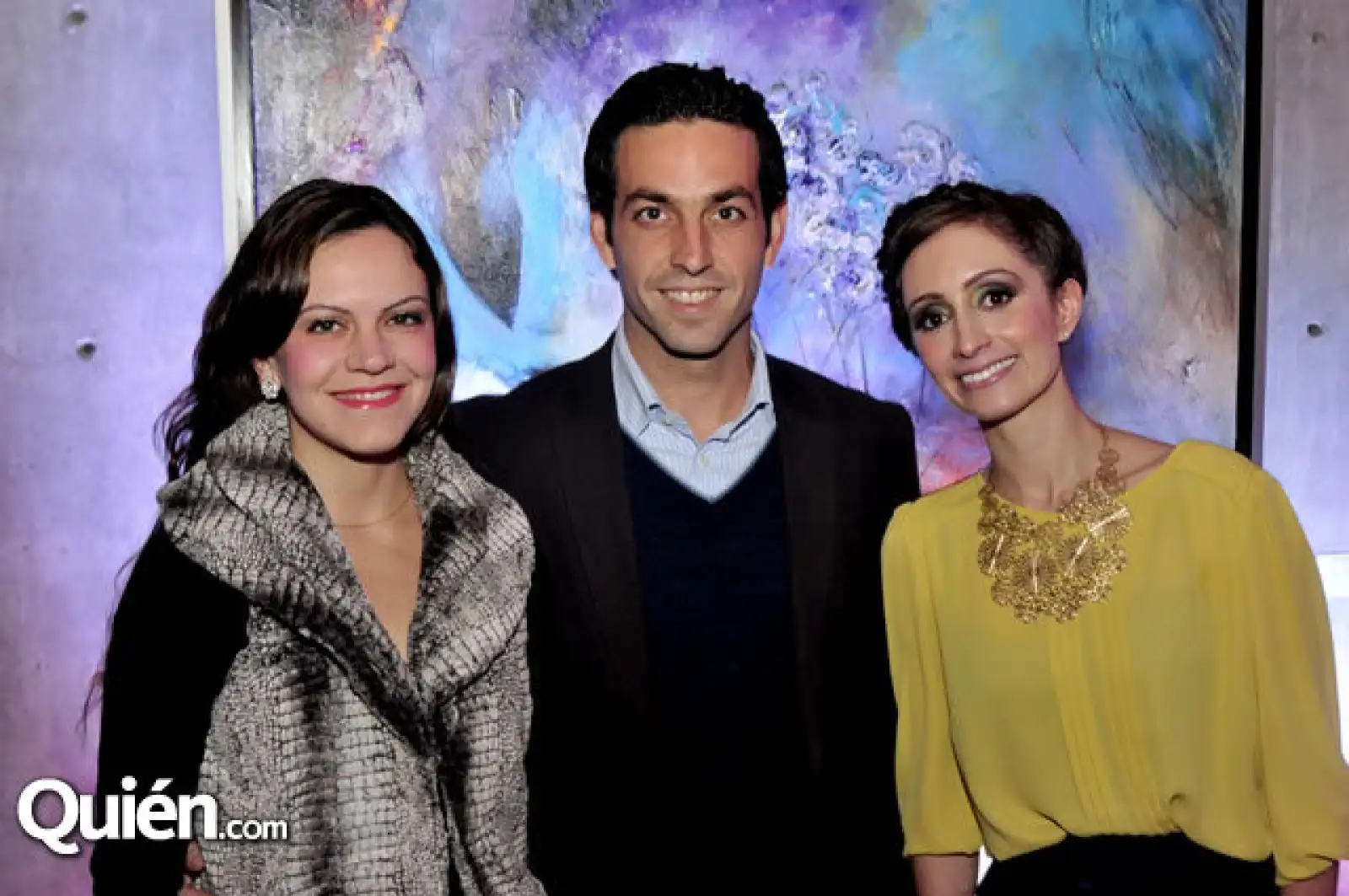 Alejandra Sada de Rodríguez, Octavio Rodríguez y Sonia Gómez de Toussaint