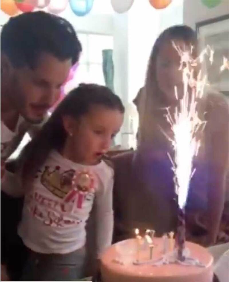 Carla posteó un video donde se ve el festejo que tuvieron hace un año.
