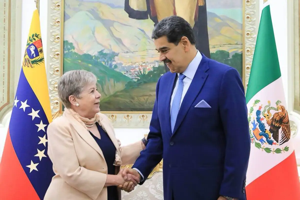 Alicia Barcena y Nicólas Maduro-2