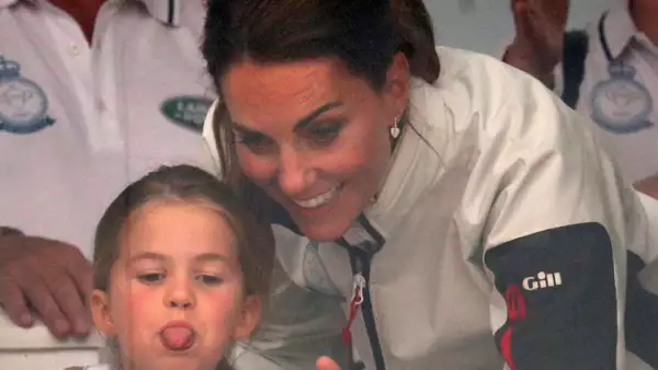 Kate Middleton y la princesa Charlotte