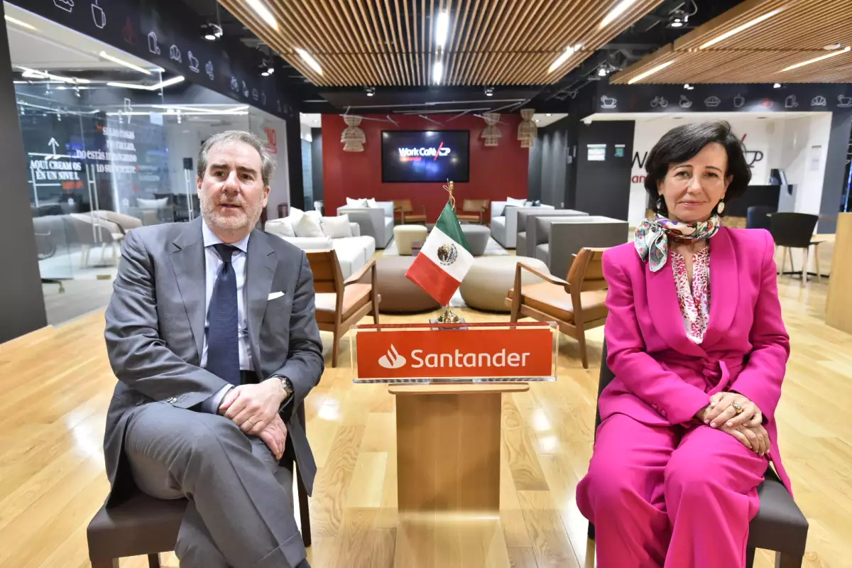 Ana Botín Santander Héctor Grisi