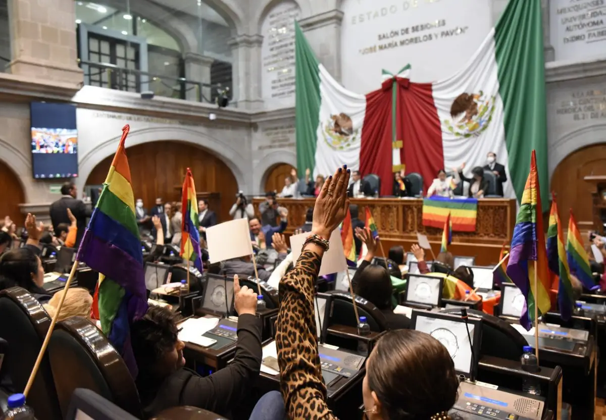 El Congreso del Edomex aprobó el matrimonio igualitario. 