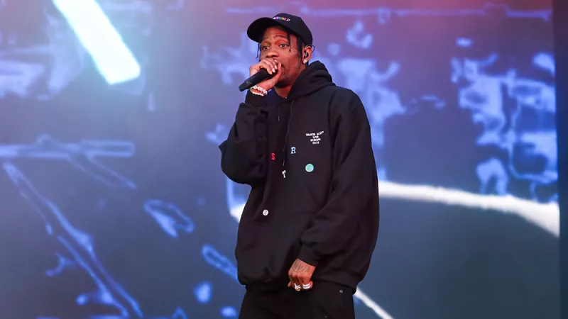 Travis Scott luce jersey Jordan de PSG 