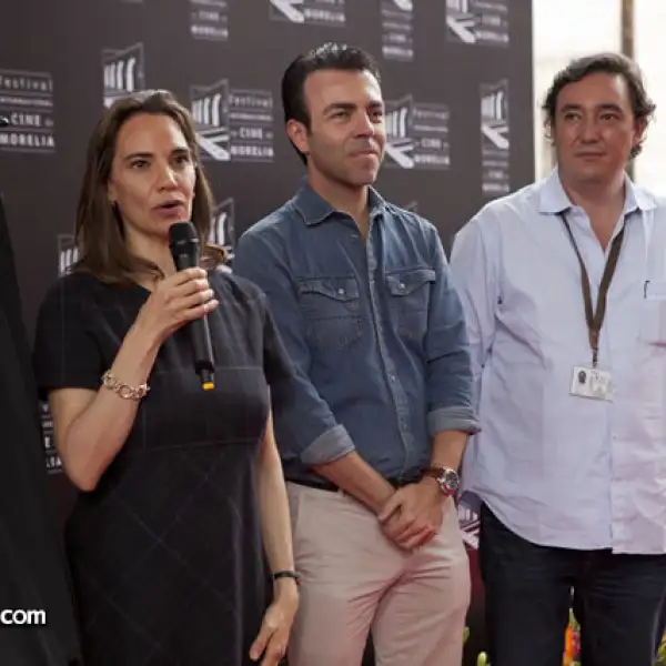 Daniela Michel, Alejandro Ramírez y Cuauhtémoc Cárdenas