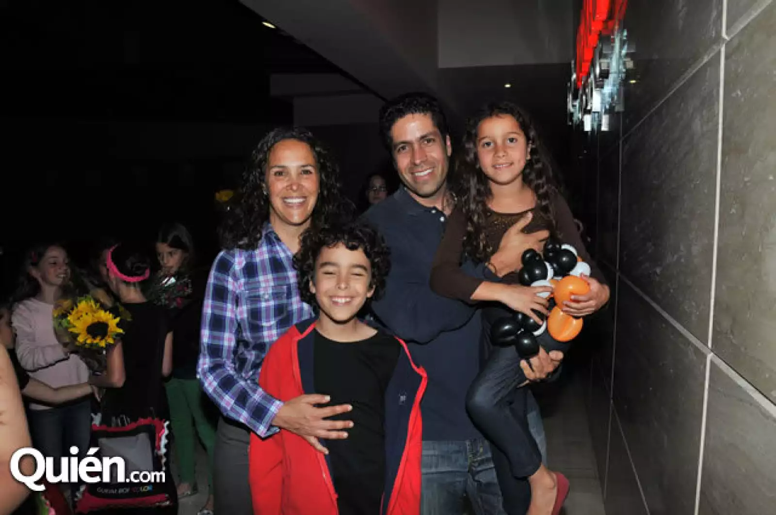 Natha,Yoje,Mauricio y Daniela Bank