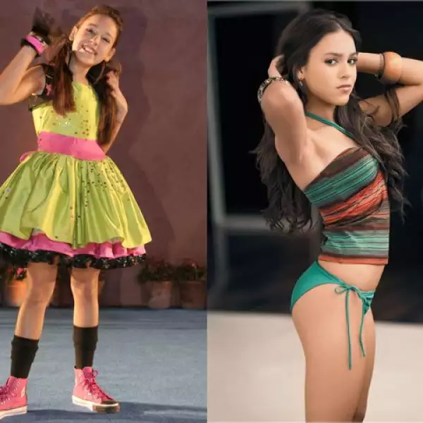 Todos recordamos a Danna Paola como la niña tierna de María Belén, pero también en la portada de las 10 niñas más guapas de la revista Quién del 2009.