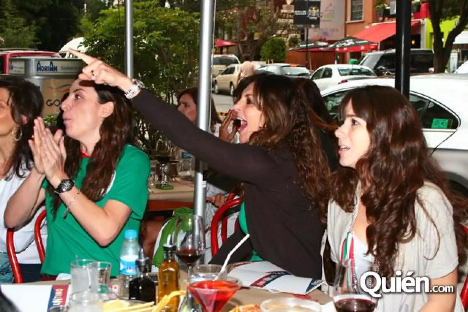 Ambiente Partido México Francia Polanco