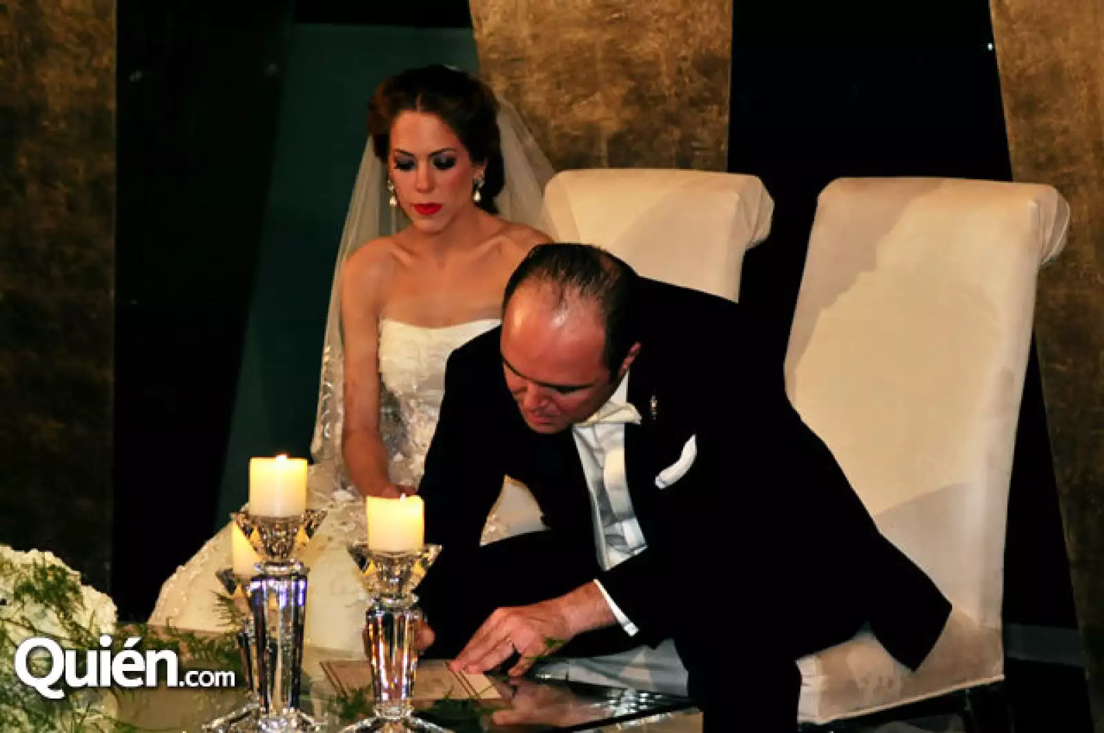 Boda de Carolina González y Bernardo Bichara Assad