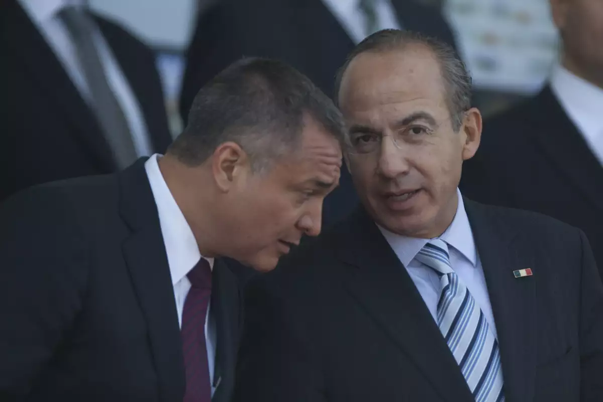 Genaro García Luna y Felipe Calderón Hinojosa