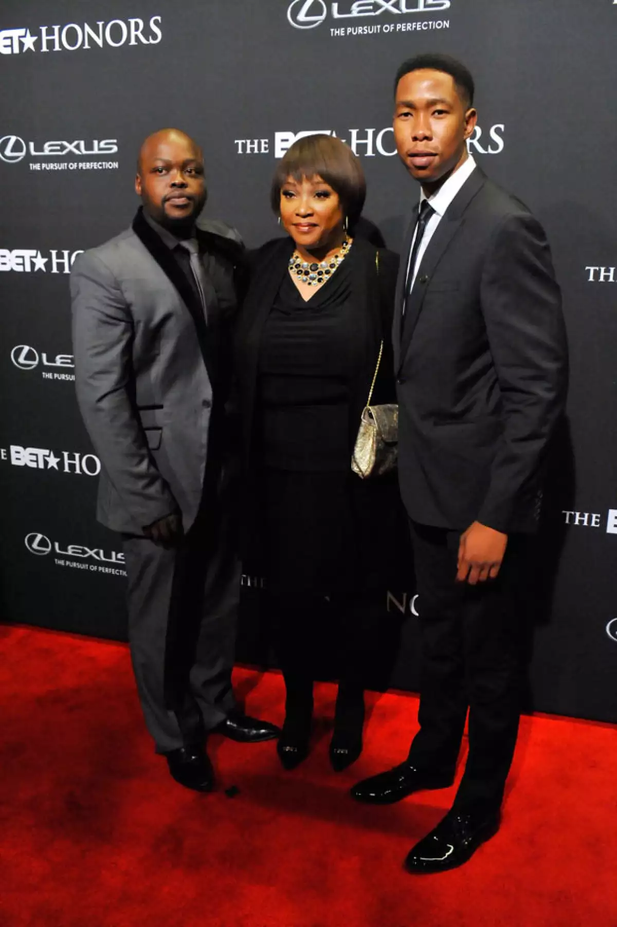 Bambatha Mandela, Zindzi Mandela, y Mbuso Mandela en los BET Honors el año pasado.