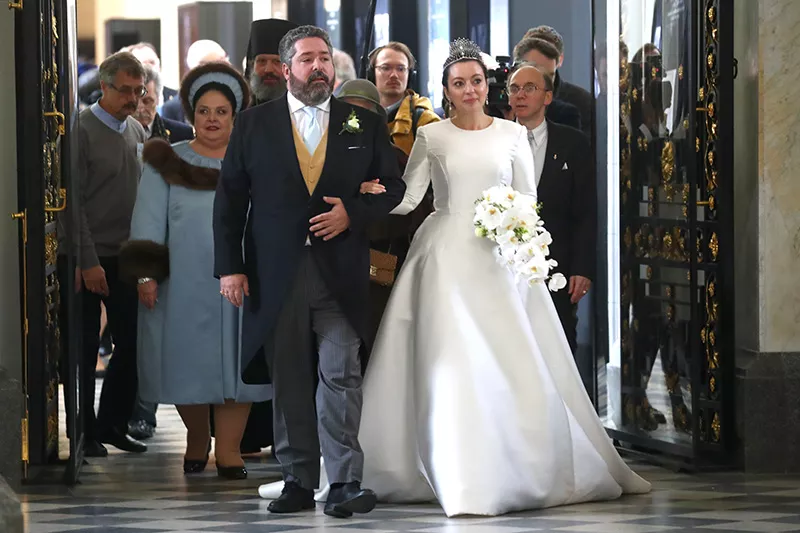 princesa Victoria Romanova Romanoff  vestido novia