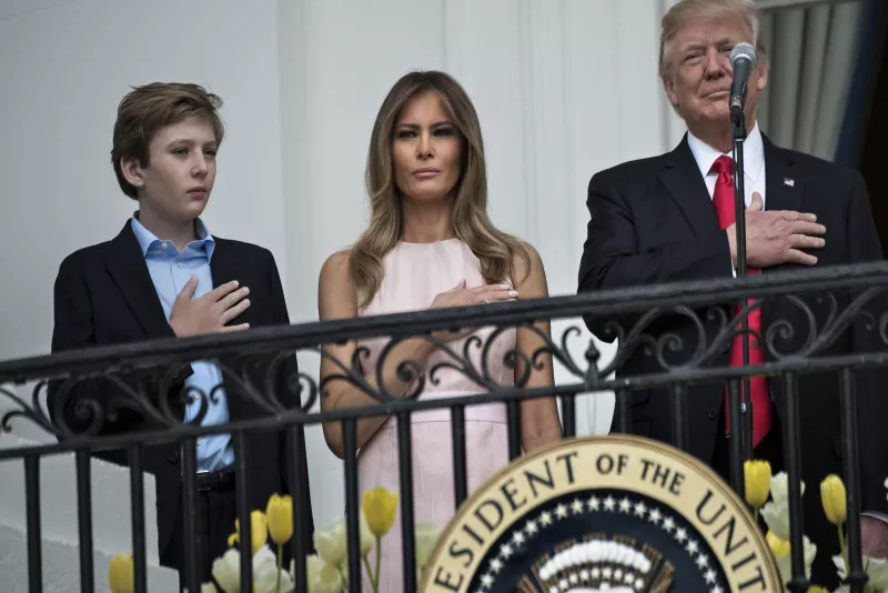 La familia presidencial.