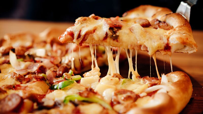 Catador de pizza