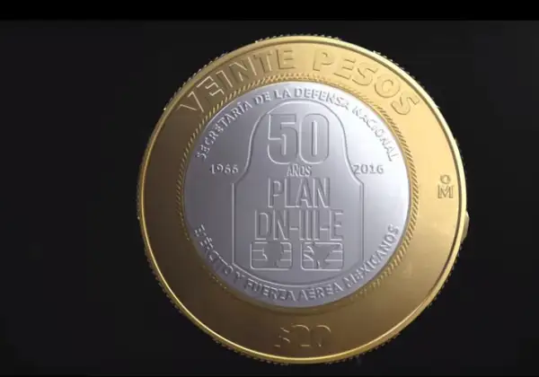 Moneda 20 pesos